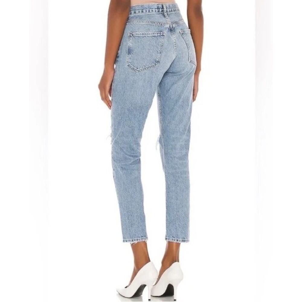 AGOLDE Jamie High Rise Classic in Spectator Blue Size 27 - Picture 3 of 14